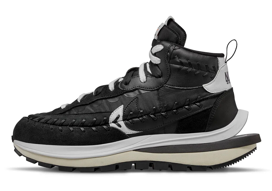 Nike sacai x Jean Paul Gaultier x VaporWaffle Black DH9186-001 sz 6.5 Mens