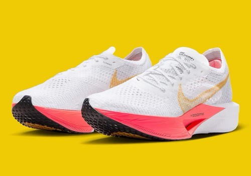 Nike ZoomX Vaporfly Next% 3 White/Crimson Womens Size US 7