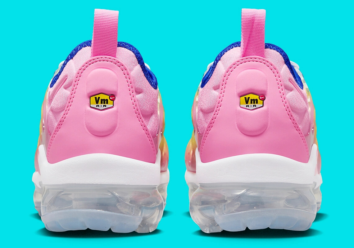 Nike Air VaporMax Plus Rainbow Pink Green Blue Yellow FJ4550-606 Womens New