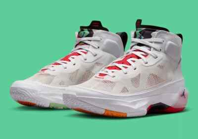 Nike Air Jordan 37 XXXVII 'Hare' Shoes White True Red DD6958-160 Men's NEW
