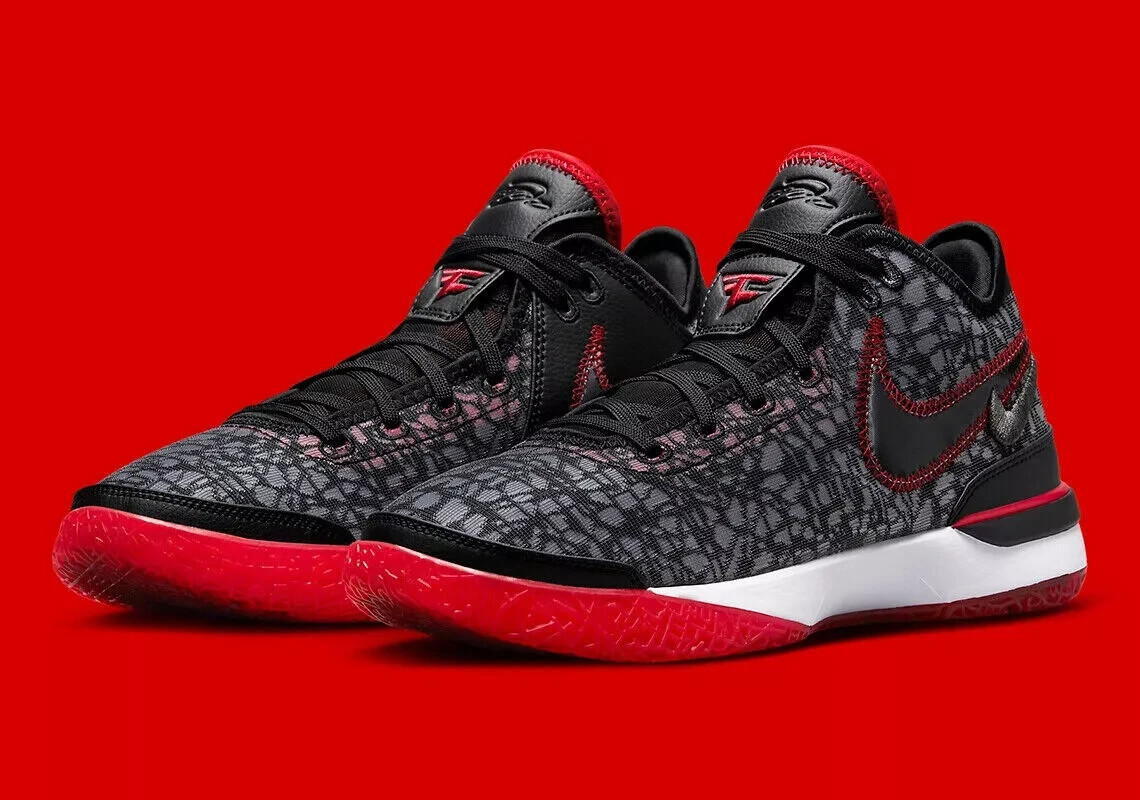 レブロンネクストジェン Nike Zoom Lebron NXXT Gen x Faze Clan Mens Sizes Bred Black