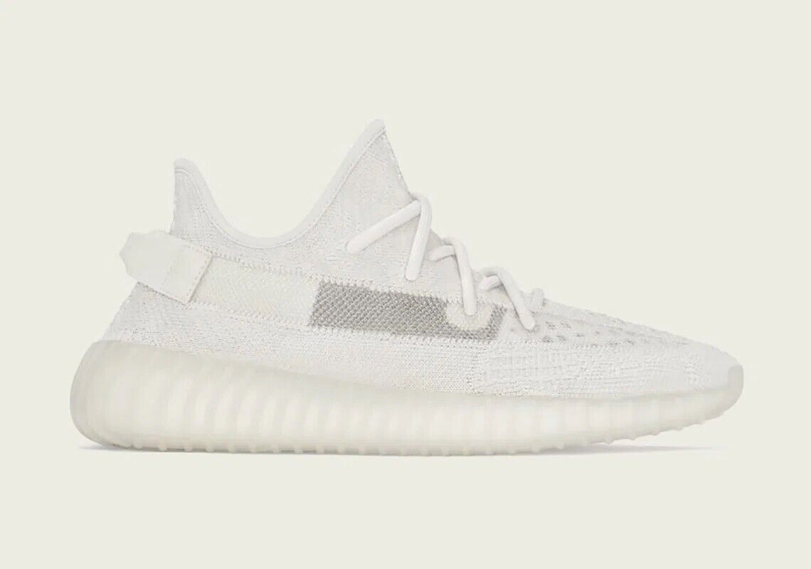 

adidas YEEZY Boost 350 V2 Bone HQ6316 Кроссовки мужские US6-12, Белый, adidas Yeezy Boost 350 V2