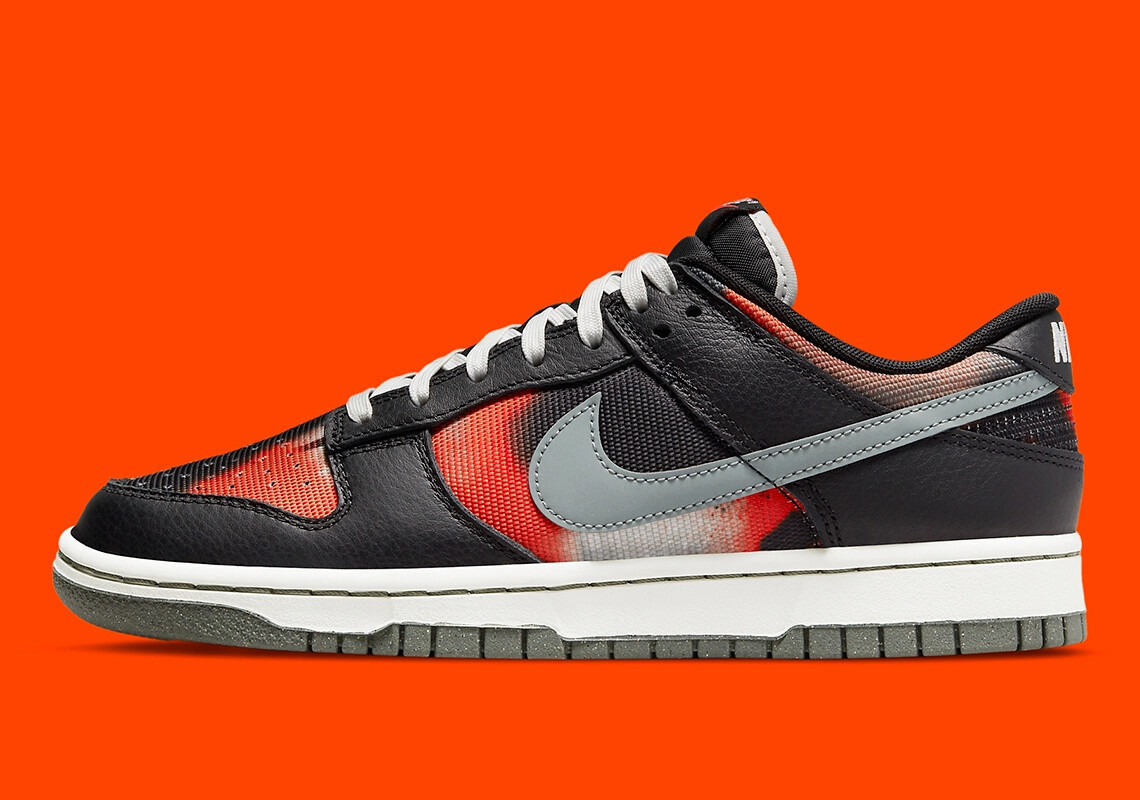 

Мужские кроссовки Nike Dunk Low Graffiti -#39;-#39;Black/Red-#39;-#39; DM0108-001 US6-12, Черный, Nike Dunk Low