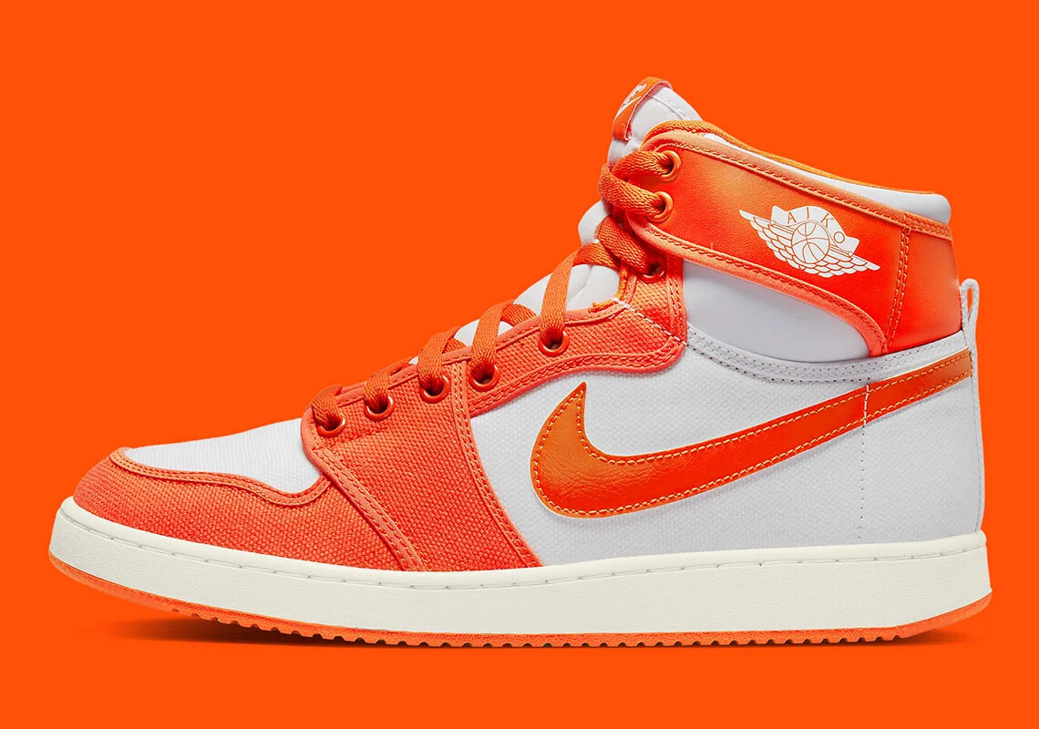 

Мужские кроссовки Nike Air Jordan 1 KO Rush Orange DO5047-801 US6-12, Оранжевый, Nike Air Jordan 1