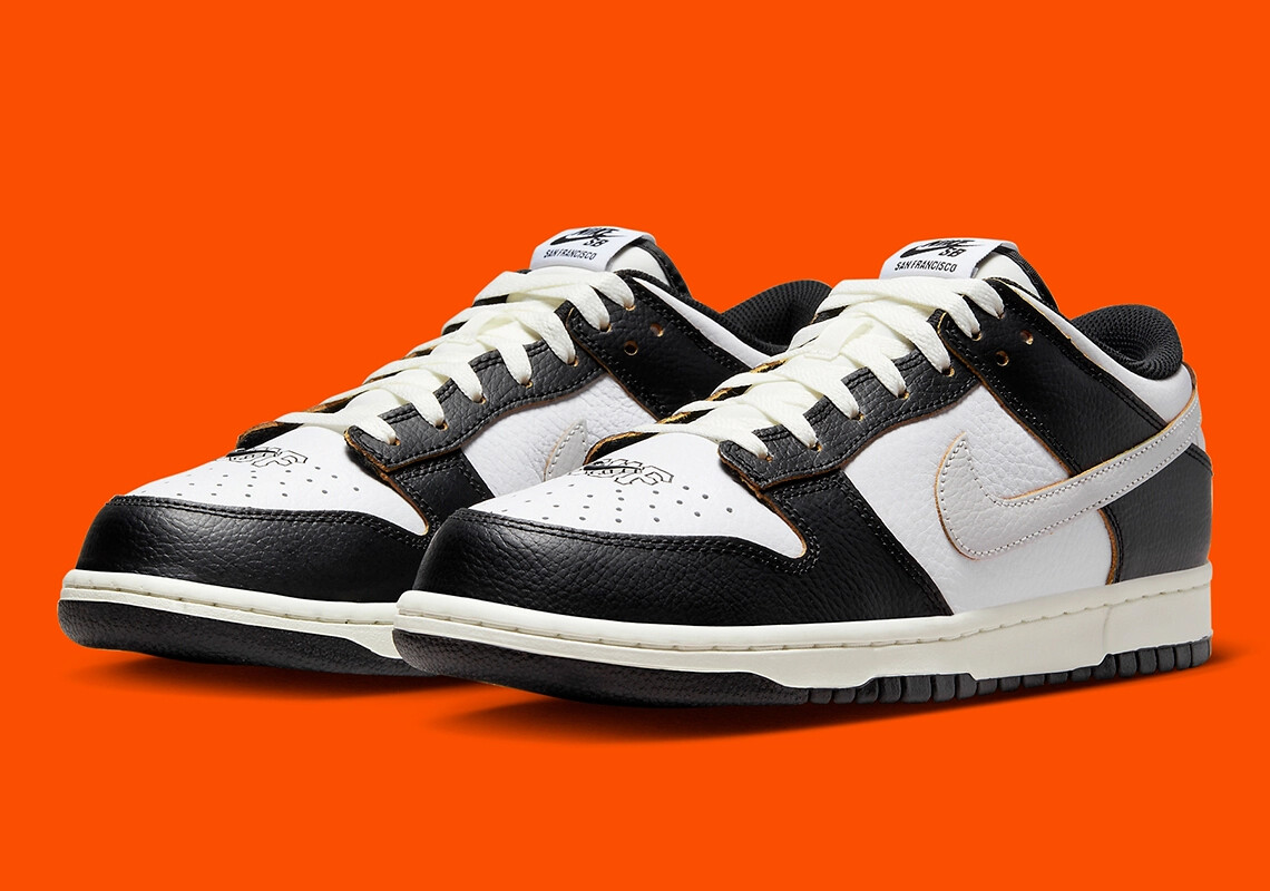

HUF × Nike SB Dunk Low San Francisco FD8775-001 Кроссовки мужские US6-12, Черный, Nike SB Dunk Low