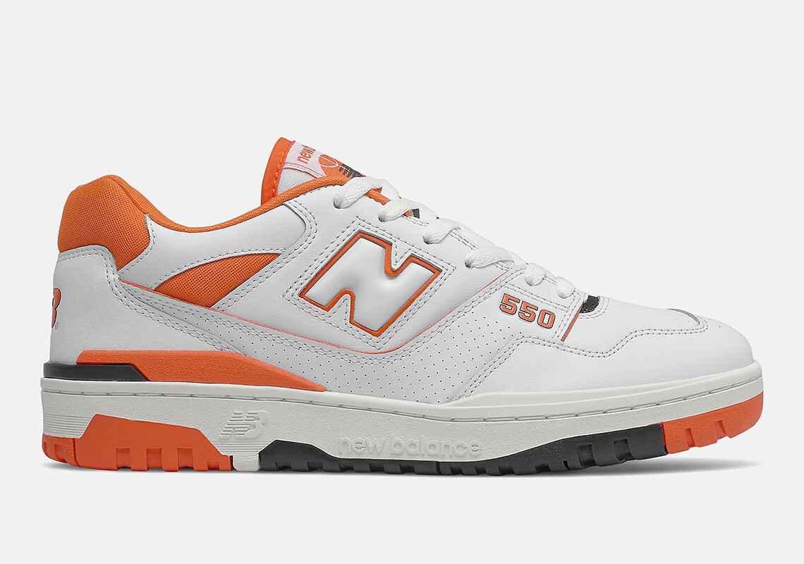 

New Balance 550 Syracuse BB550HG1 — все размеры — бесплатная экспресс-доставка, Оранжевый, New Balance 550