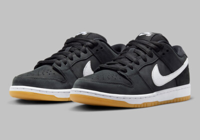 Nike SB Dunk Low Pro Shoes Black Gum White CD2563-006 Men's NEW