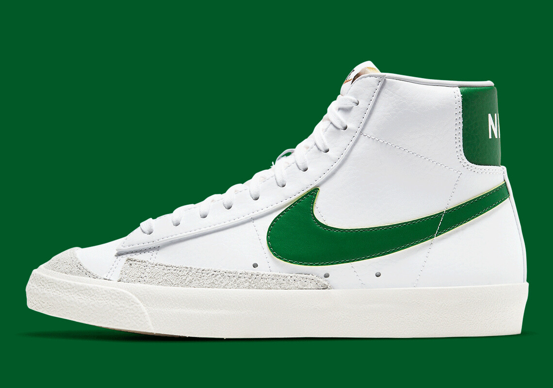 Блейзер Nike Mid 77 Vintage VNTG White Pine Green Sail BQ6806-115 sz 12 мужской