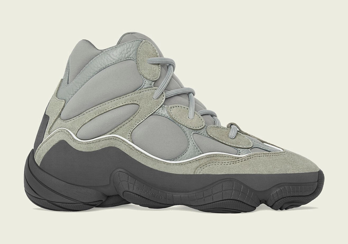 靴 Adidas YEEZY 500 HIGH MIST SLATE 27.5 Adidas Yeezy YEEZY 500 High 