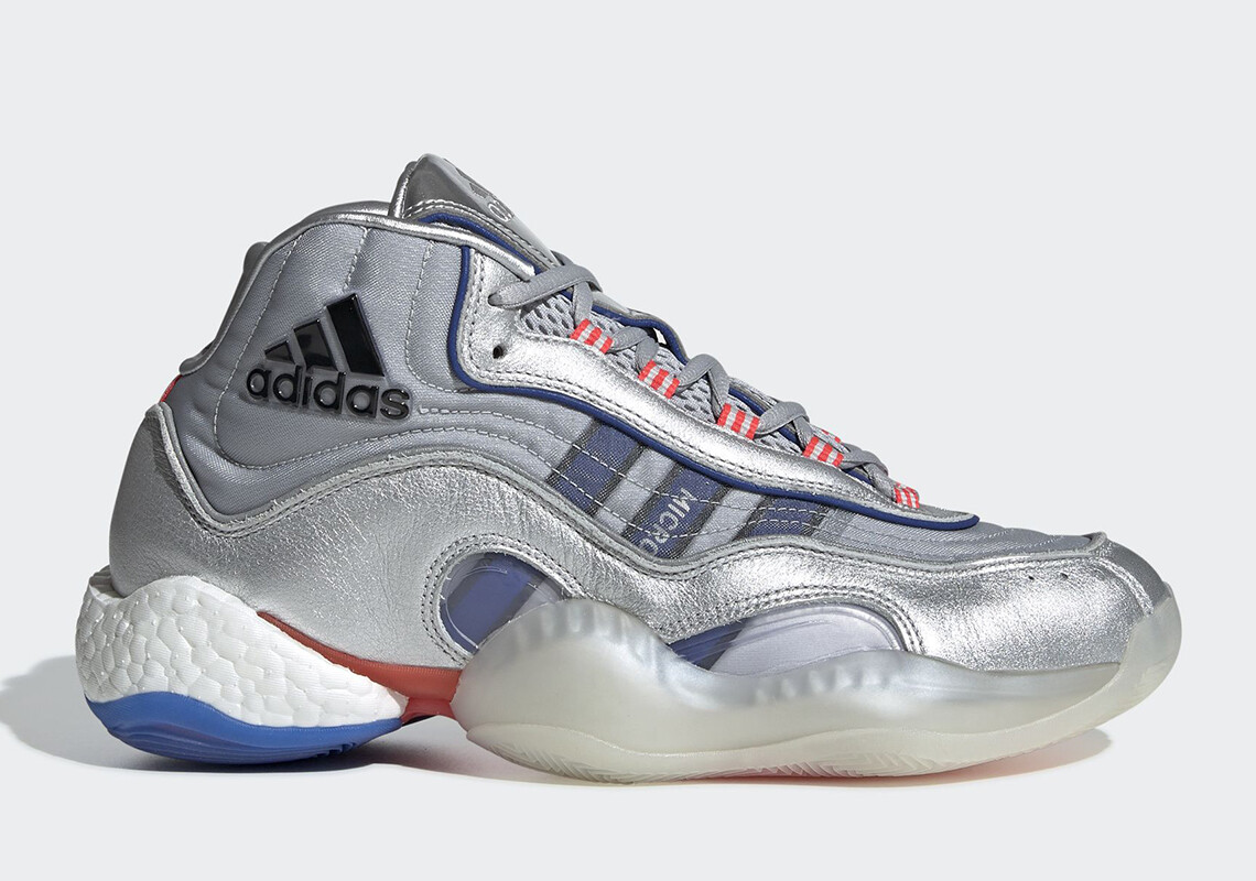 Adidas Crazy 98 BYW Micropacer Silver Sneakers Running Shoes