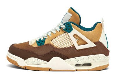 Кроссовки Little Kids Jordan 4 Retro Cacao Wow/Geode Teal (FB2213 200)