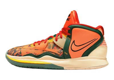 

Мужские кроссовки Nike Kyrie Infinity 1 World 1 People Safety оранжевый/черный (DO9614 800), Safety orange/black