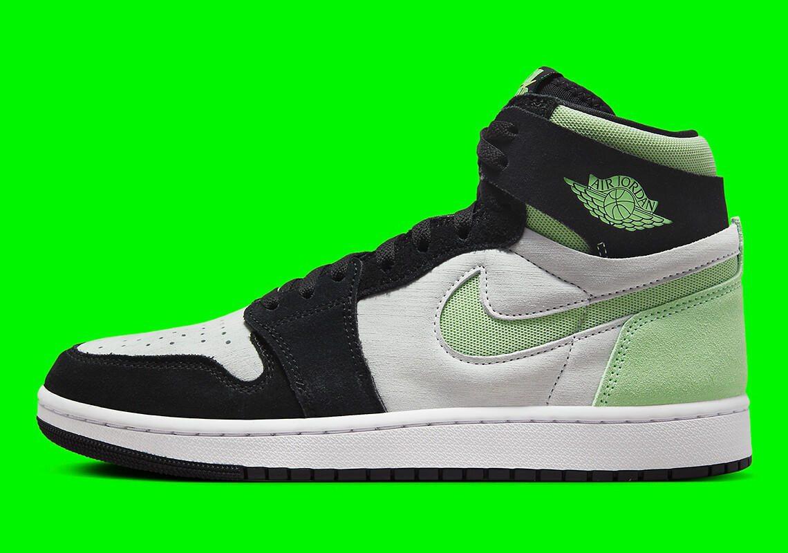 Nike Air Jordan 1 Zoom CMFT 2 Honeydew Зеленый Черный белый DV1307-103 sz sz 13 Мужские