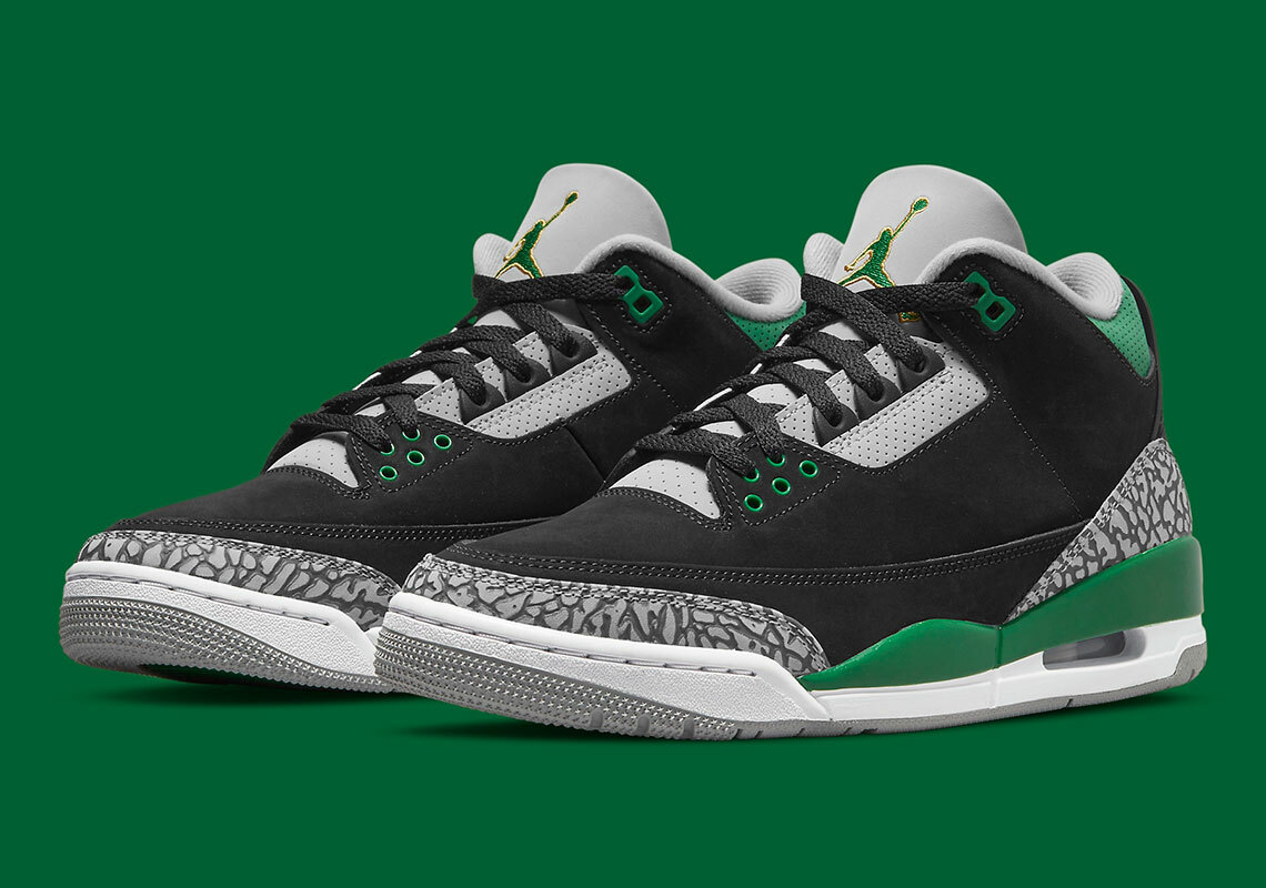 シューズ(男性用) Nike Air Jordan 3 \"Pine Green\" Jordan 3 Retro Pine Green Men's - CT8532-030 - US
