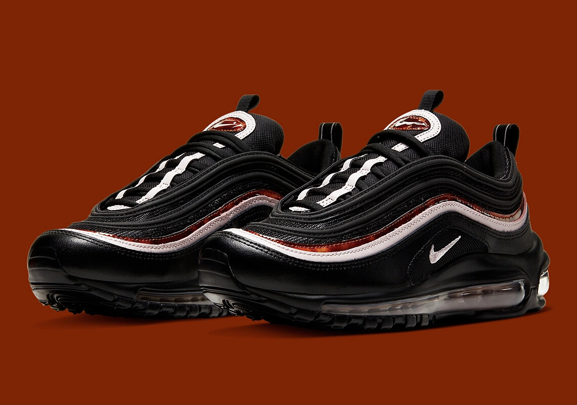 NEW Nike Air Max 97 Woodgrain Black Barely Rose CU4751-001 NEW Nike Air Max 97 Woodgrain Black Barely Rose CU4751-001