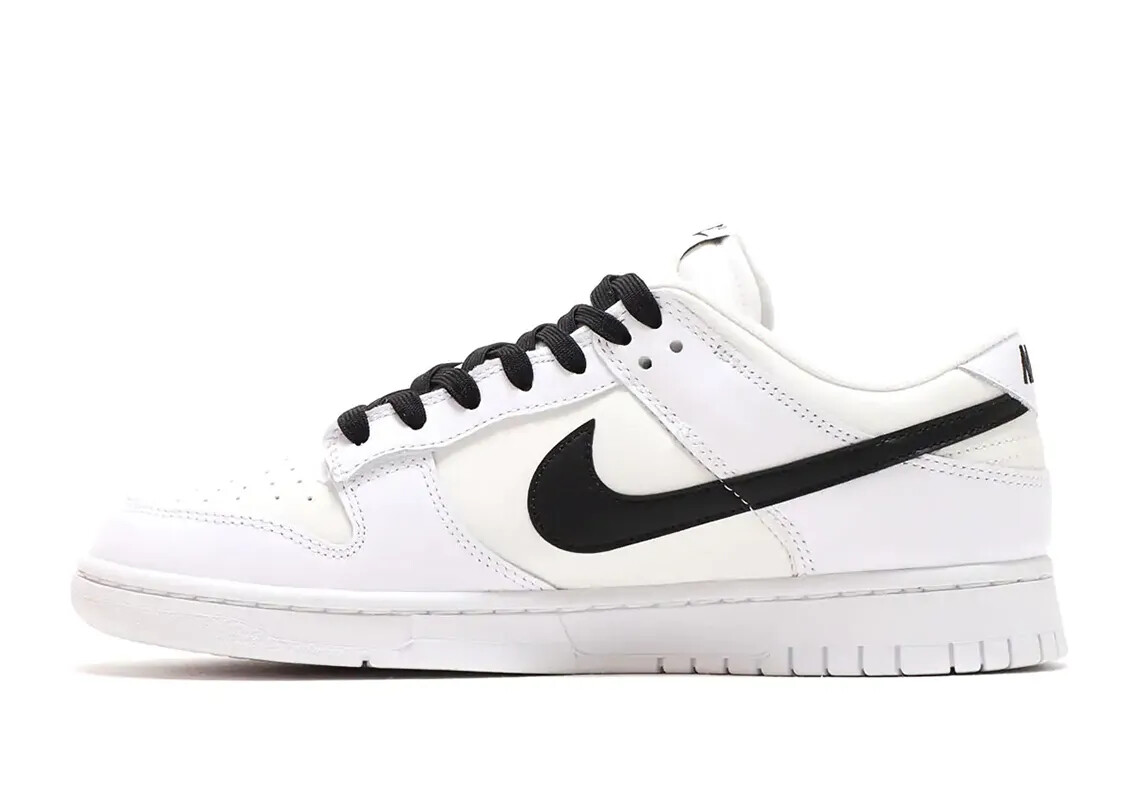 

Nike Dunk Low Reverse Panda Black White DJ6188-101 Мужские новые, Белый, Nike Dunk Low
