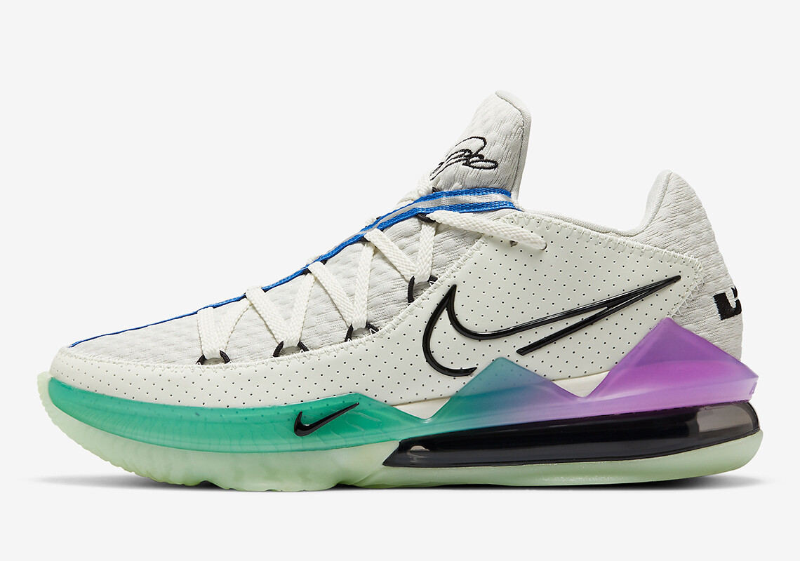 Nike Lebron James XVII 17 Low Glow in the Dark Multicolor