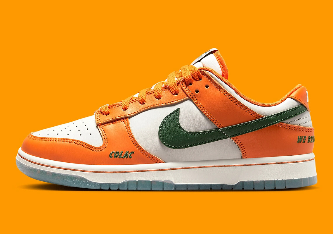 

Новые мужские кроссовки Nike Dunk Low x Florida A-M University Rattlers 2022 DR6188-800, Multicolor, Nike Dunk Low