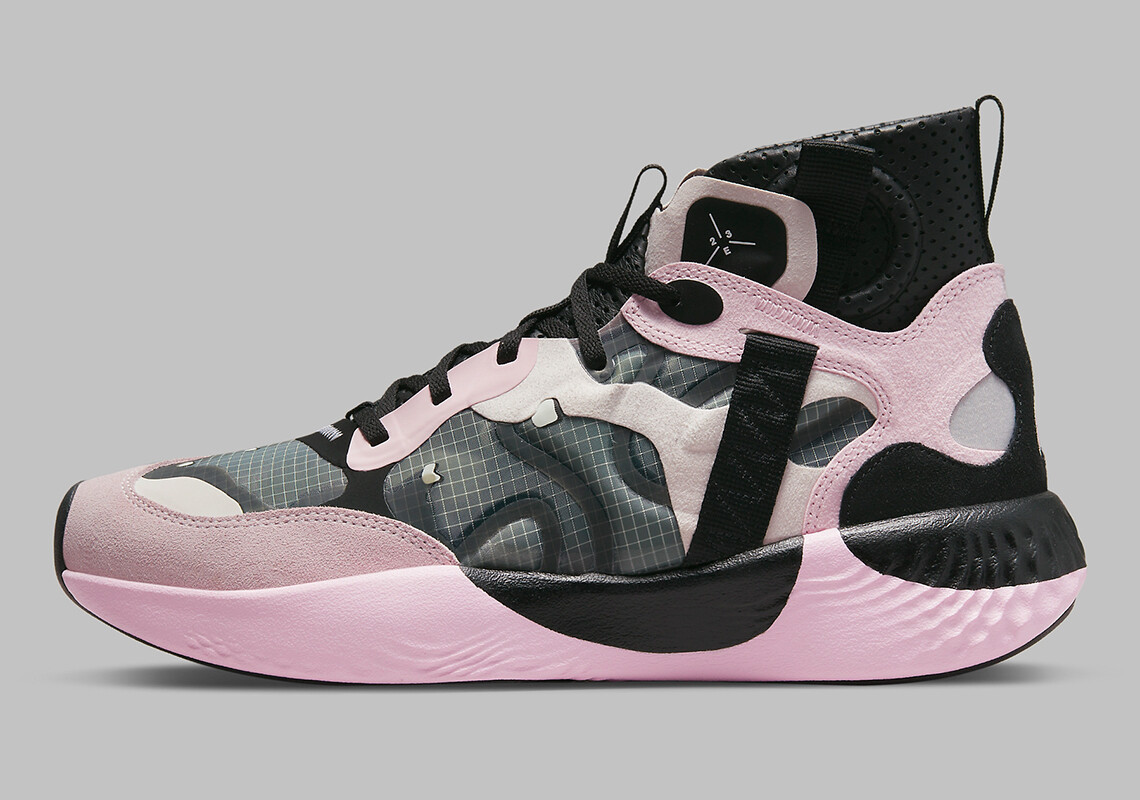 

Мужские кроссовки Nike Air Jordan Delta 3 SP Pink Foam Black Sail DD9361-601 размер 8 в стиле ретро, Розовый, Jordan Delta