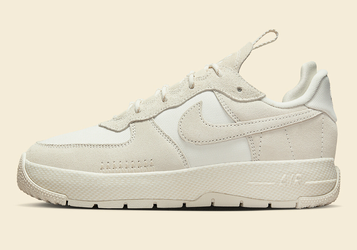 靴 Nike Wmns Air Force 1 '07 Light Orewood Nike Wmns Air Force 1 07 White / Light Orewood Brown - Jul