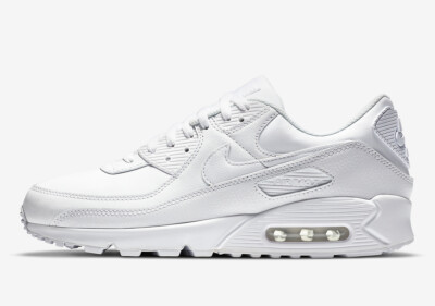 

Мужские кроссовки Nike Air Max 90 LTR White/White-White (CZ5594 100), Белый