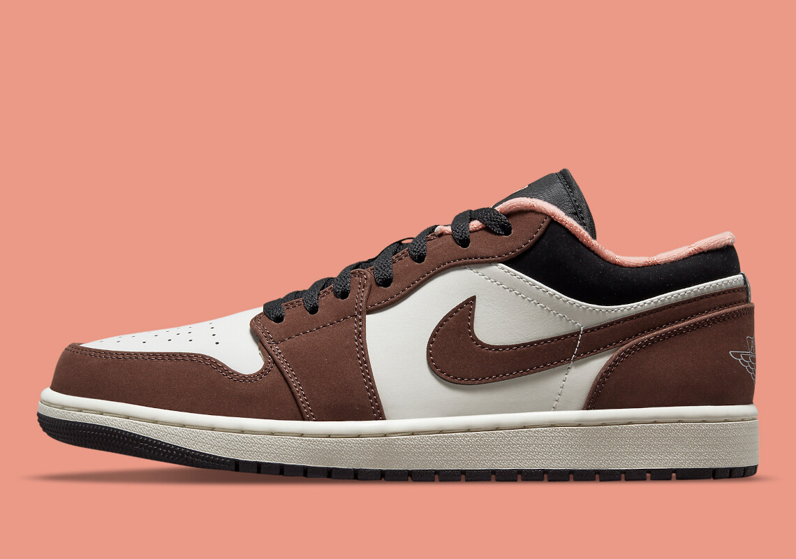 

Мужские новые кроссовки Nike Air Jordan 1 Low SE Mocha DC6991-200, Multicolor, Air Jordan 1 Low