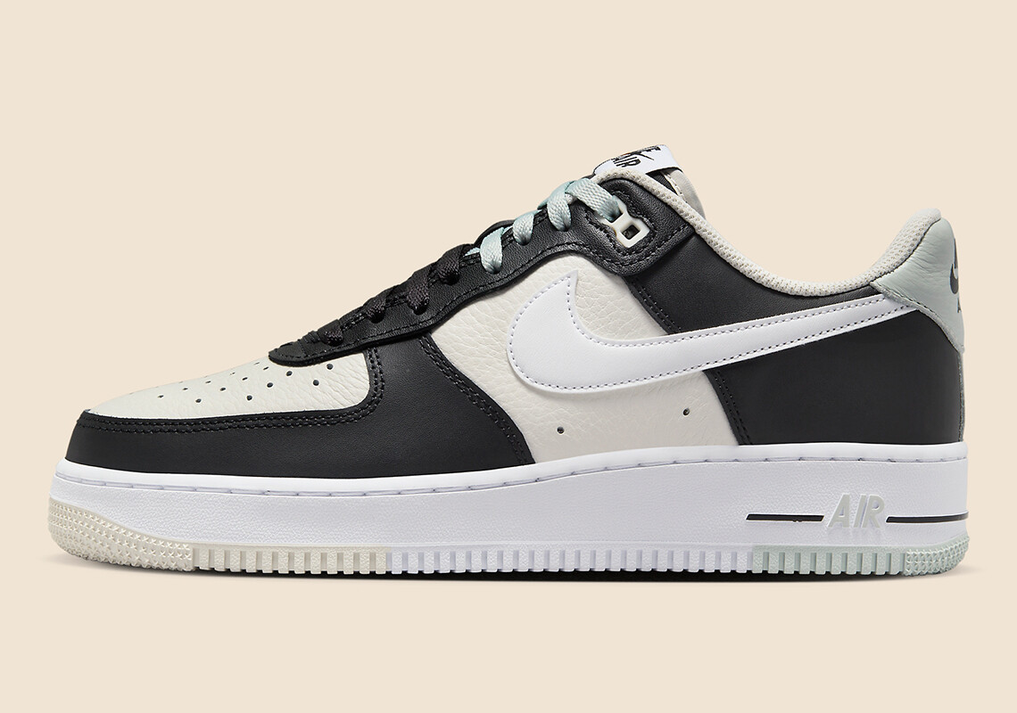 Nike Air Force 1 '07 LV8 Low Black Light Silver Phantom Nby