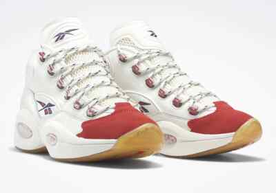 Reebok Question Mid ASG White Red IG2653 Men Size 7.5-12 Iverson New