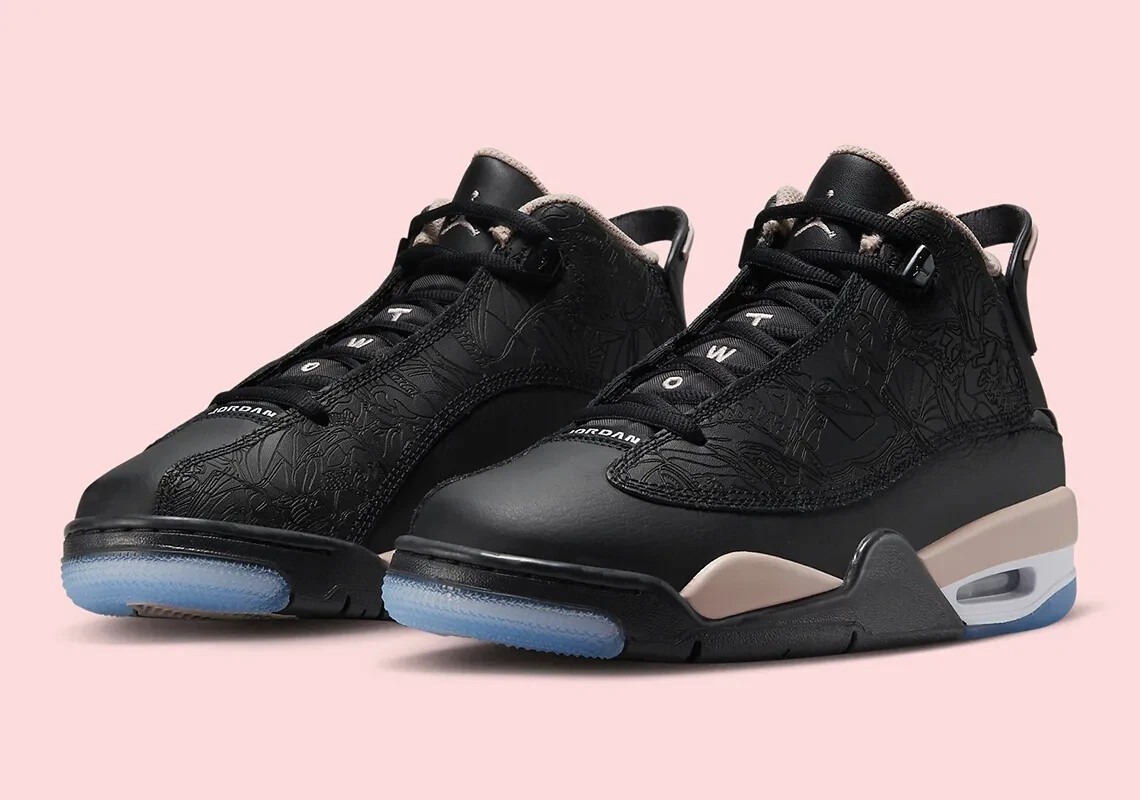 日本未入荷 [QUARQOR] DANIEL BRC 177 Air Jordan Dub Zero Black Tan Shoes DV1360-021 Mens Size GS