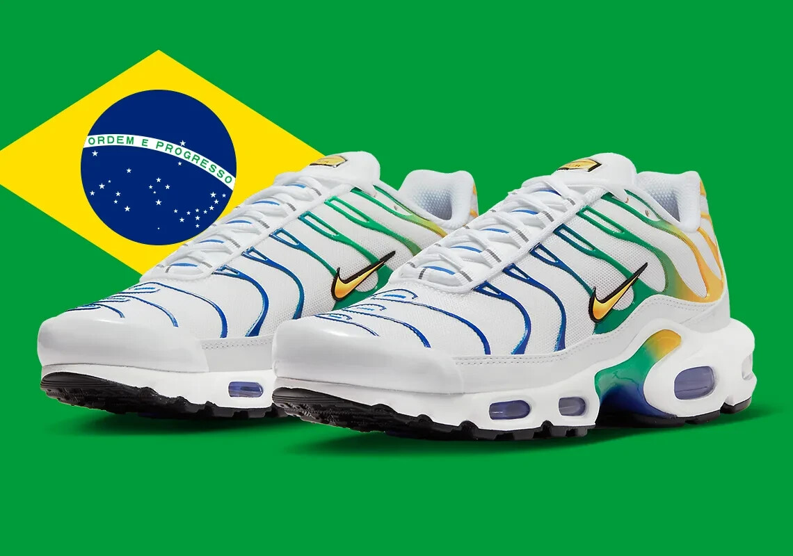 Nike Air Max Plus Brazil (Women's) DZ3671-101 Size 6 US