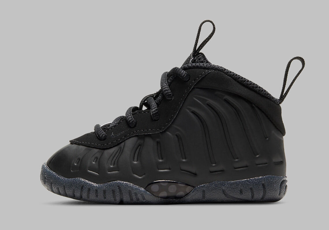 

Кроссовки Nike Air Foamposite Little Posite One TD антрацитовый черный 723947-014 размер 10C, Nike Air Foamposite