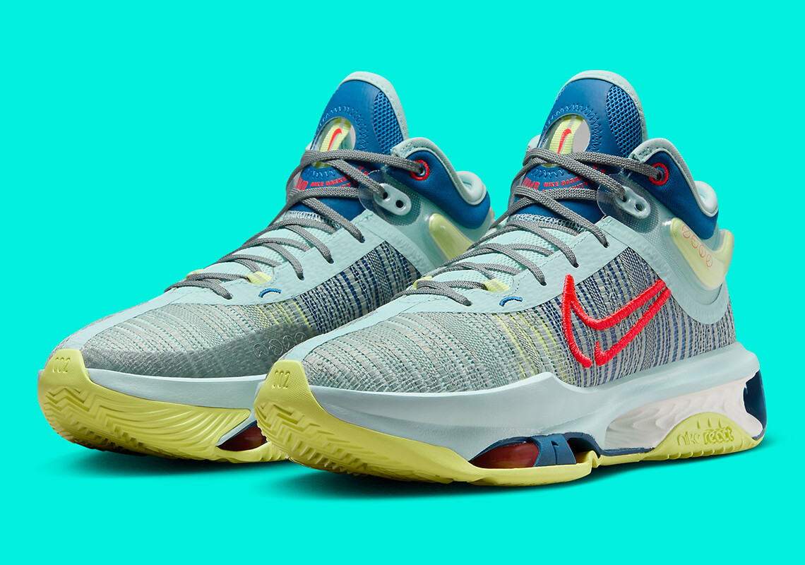 Кроссовки Nike Air Zoom GT Jump 2 Alpha Wave Jokic Mica Green Jade DJ9431-300 sz 15 мужские