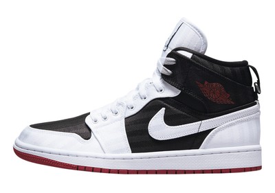 

Женские кроссовки Jordan 1 Mid SE Utility Black/White-Gym Red (DD9338 016)