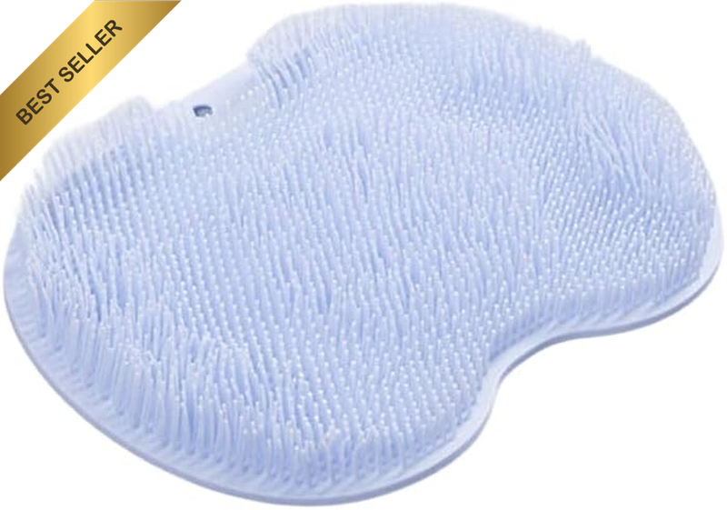 Foot Back Body Scrubber Massager Pad Shower Bath Exfoliating Brush Cleaning Mat
