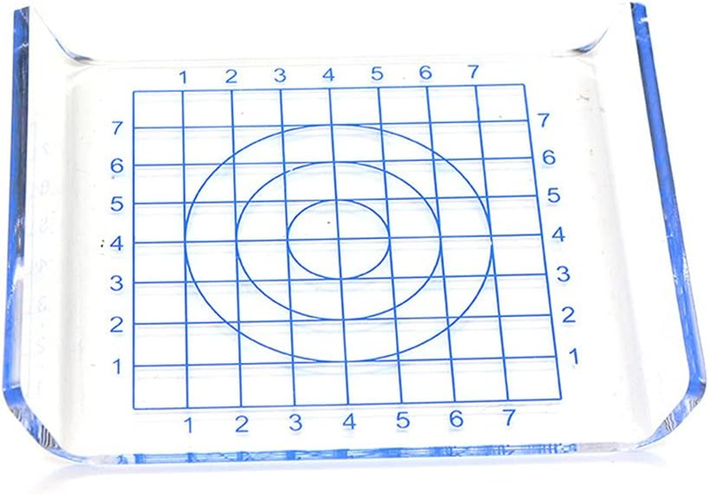 2 Pieces Square Acrylic Sheet Backing Board Clay Backing Board DIY Clay Tools Acrylic Clay Pressure Plate For Clay DIY Art Craft, 10 X 10cm, Clear