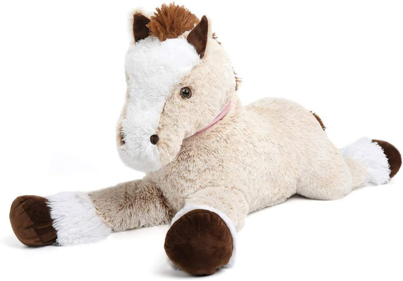 Giant Horse Stuffed Animal, Large Pony Brown Plush Toy Horse, Big Gift