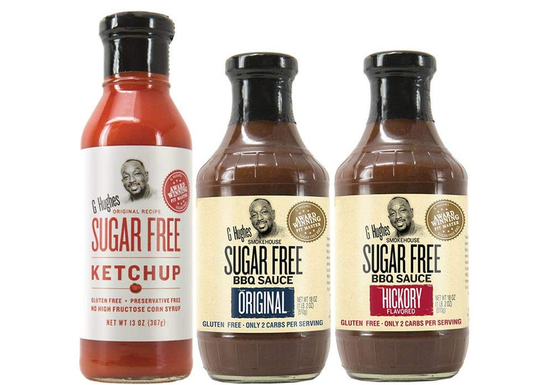 G Hughes Sugar Free, BBQ Sauces & Ketchup Bundle - Original Sugar Free BBQ Sauce