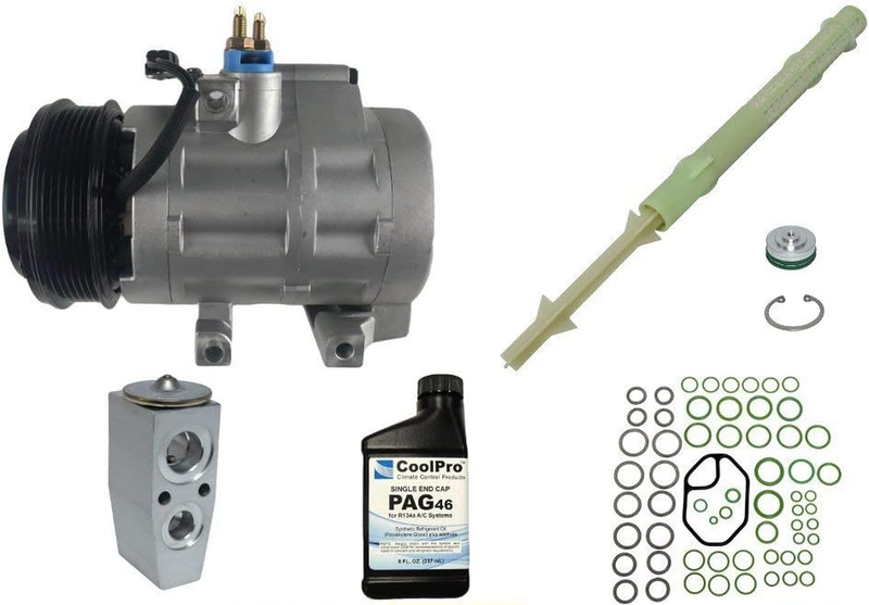 A/C AC Compressor Kit for 2009-2012 Ford F-150 (4.6L 5.4L 6.2L)