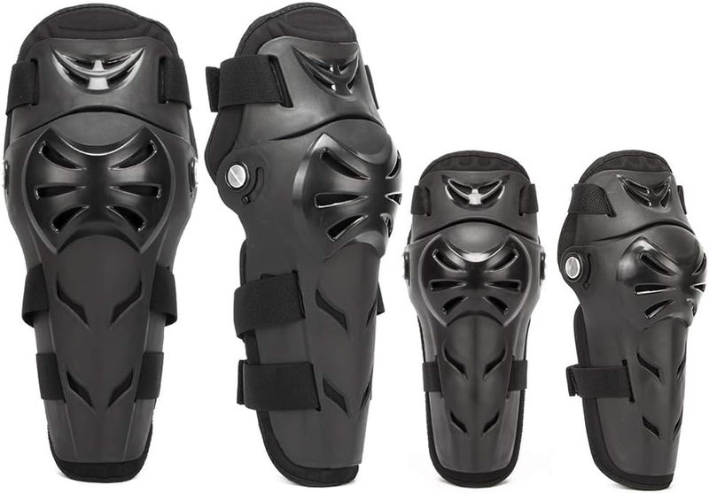 4 rodilleras y coderas para motocicleta