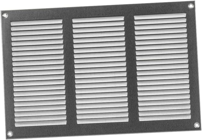 Galvanised Ventilation Grille Cover Grid with Insect Cover 300x200mm  Exhaust Ai