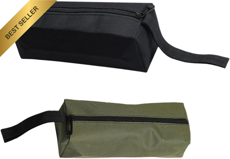 Metal Parts Repair Organizer Pouch,2 Pieces Small Tool Bags, Waterproof Oxford C