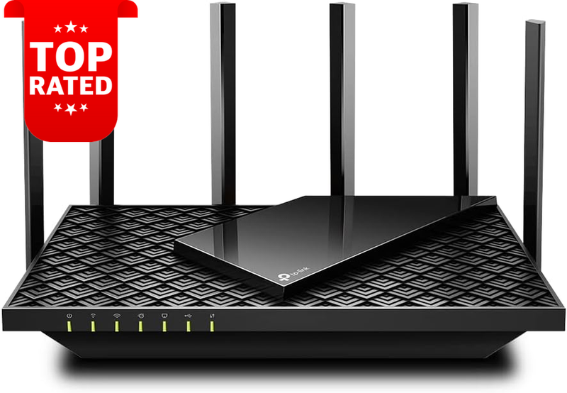 Archer AX72 AX5400 Dual Band Wi-Fi 6 Router, 160 Mhz, 160Mhz, 8K