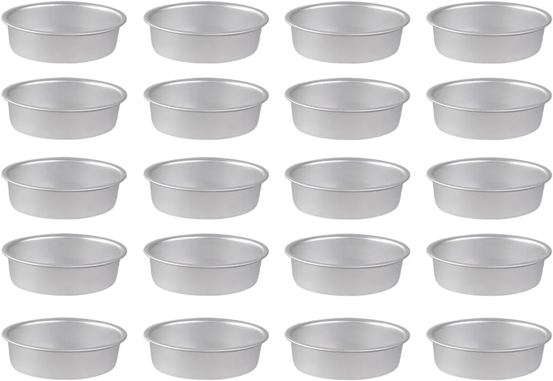Oval Cheesecake Mold – 3.38In Anodised Aluminium Pudding & Jelly Baking Mold, No