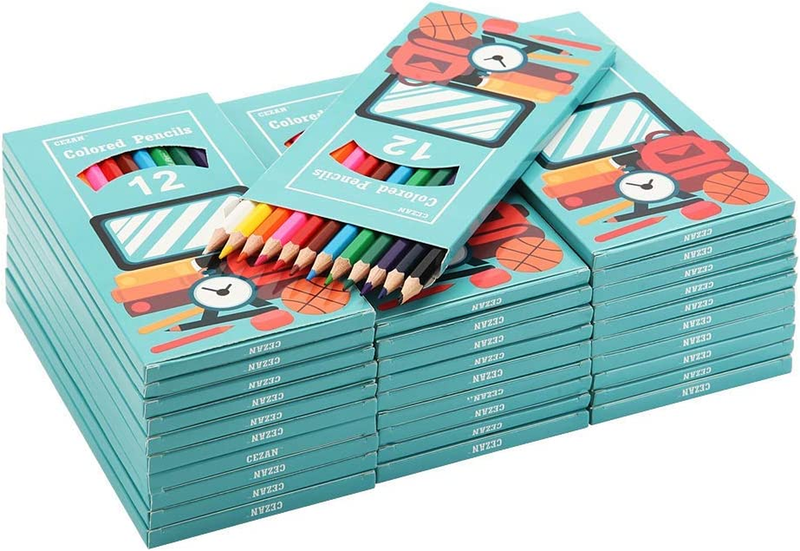 Bulk, 30 Packs Of 12 Count, Pre-sharpened, 360 Colored Pencils