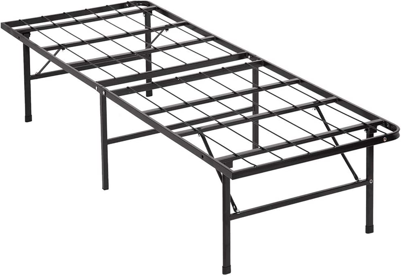 Metal Platform Bed Frame Twin Size 14 Inch Mattress Foundation Bo