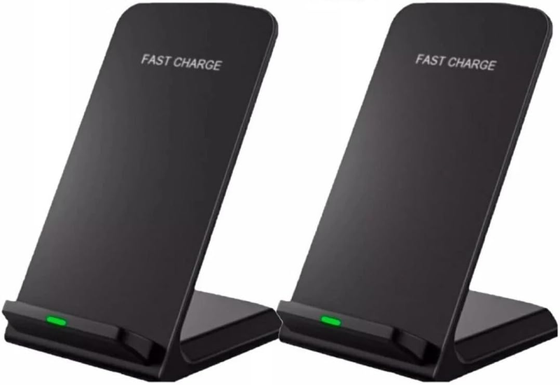2 Pack Wireless Fast Charger Stand Dock Cradle for Apple Iphone 17 16 15 14 13