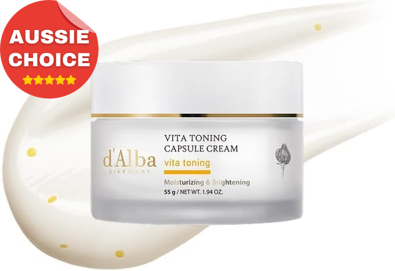 Vita Toning Capsule Cream 55G Deep Hydration Glass Skin Vita-Cera Oil
