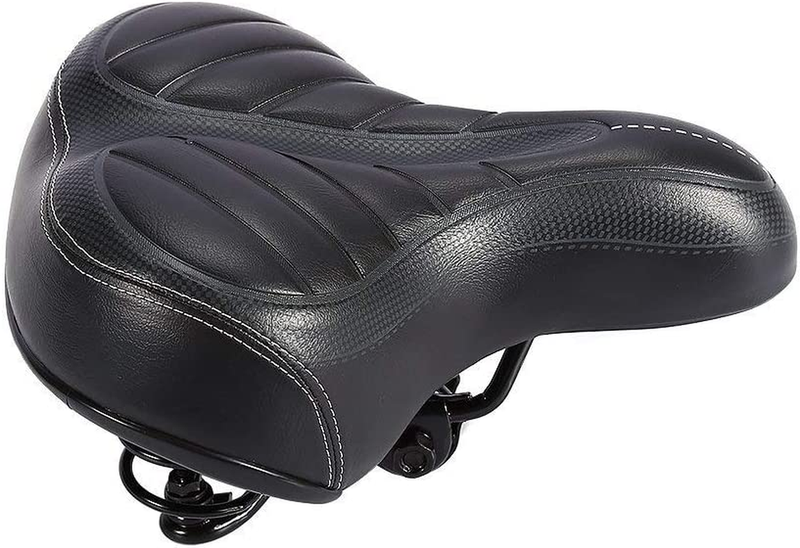 Bike Seat Cushion, Comfortable Exercise Bike Seat Bicycle Saddle Comfort Wide Bi