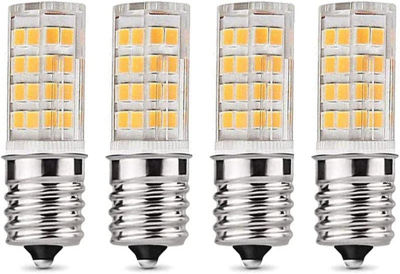 E17 LED Bulb Microwave Oven Light Dimmable 5 Watt Warm White 3000K 52X2835SMD AC