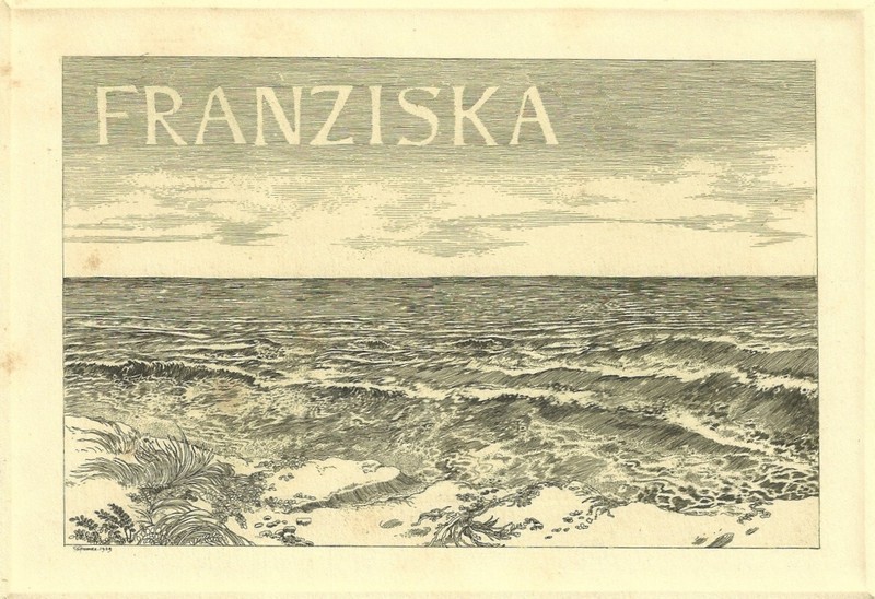 Emil Anner: Exlibris FÃ¼R Franziska, 1909